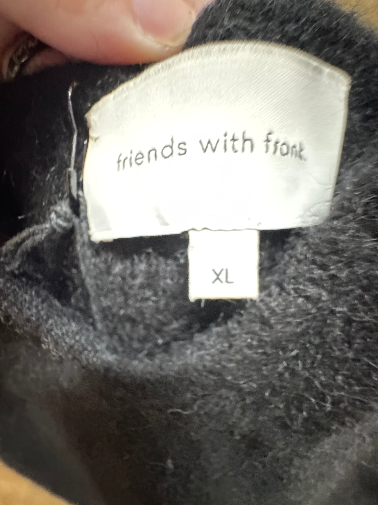 Black tank mohair xl with tags