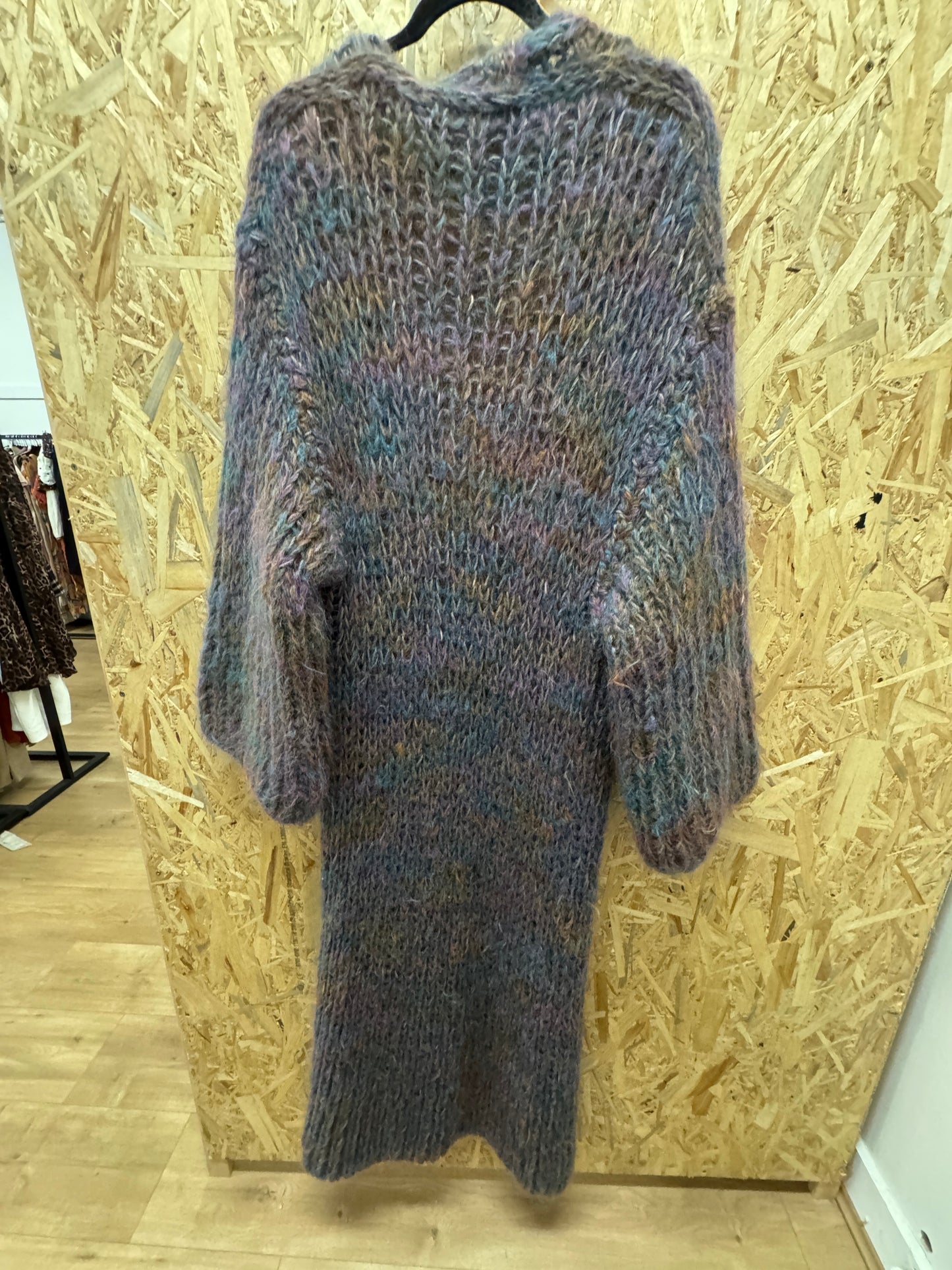 Mohair long jacket no size