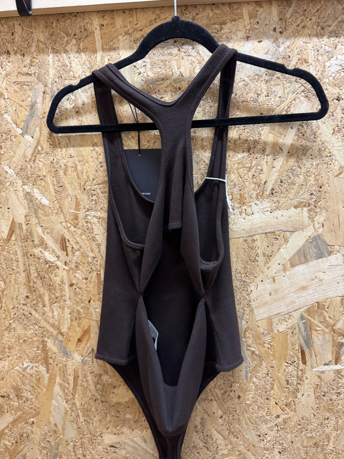 Brown body suit size 14 w tags