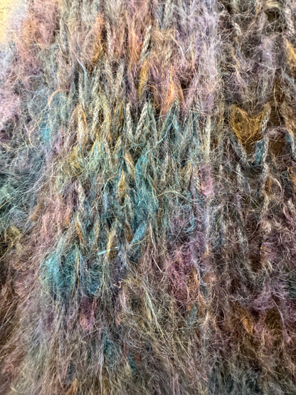 Mohair long jacket no size