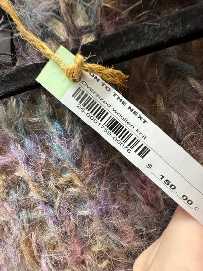 Mohair long jacket no size