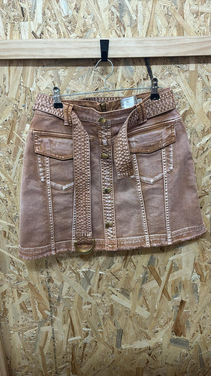 Denim mini size 10