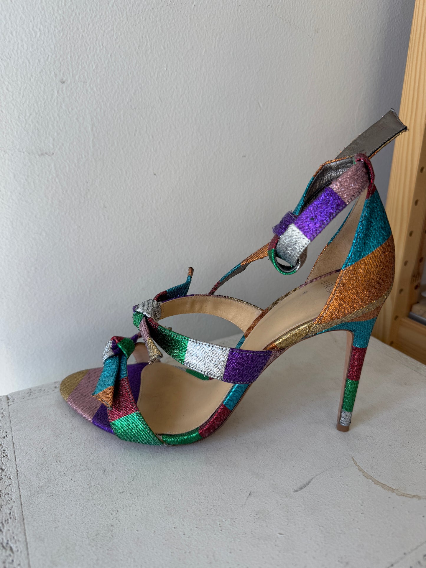 Rainbow high heels